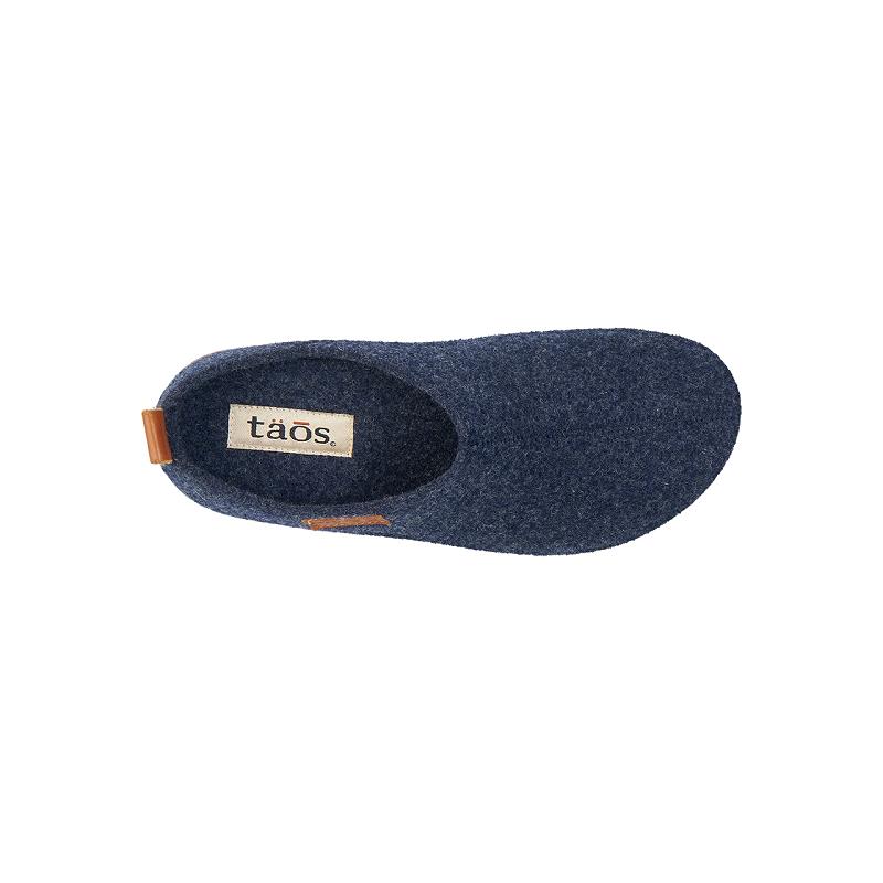 Birkenstock Wonderwool Clog Træsko Dame Mørkeblå | DK 302VRW